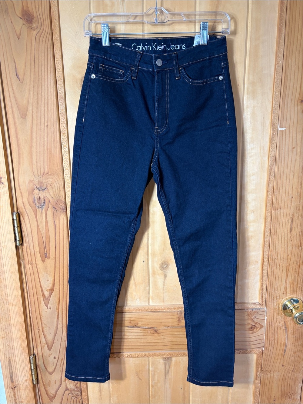 Calvin Klein Women’s Dark Navy Skinny Jeans